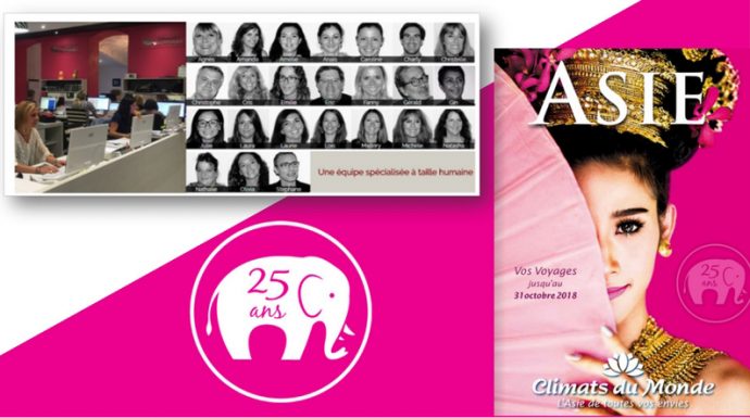 L’année 2018 sera remplie de surprises avec CLIMATS du MONDE qui fêtera ses 25 ans !